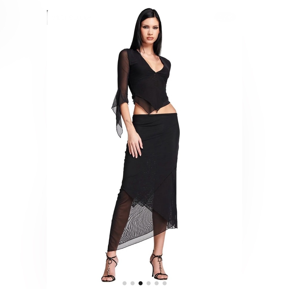 I.AM.GIA Mesh Set (Blouse and Skirt)